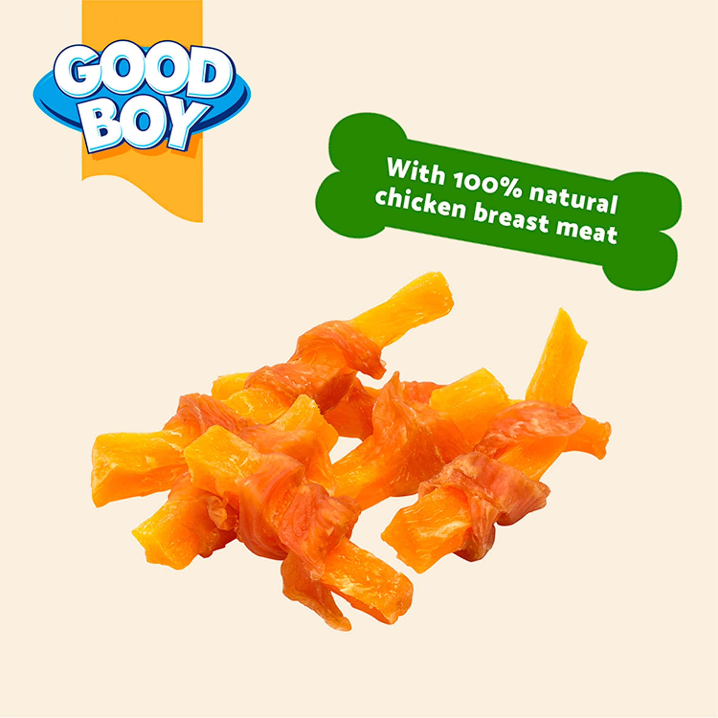 Good Boy Wagtastic Dog Treats Chicken Sweet Potato Wedges 70g thumbnail 3