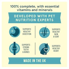 Tesco Adult Cat Dry Cat Food - Salmon & Vegetables 2kg thumbnail 2