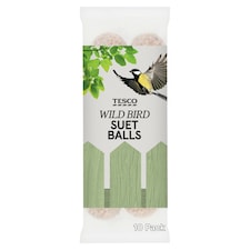Tesco Wild Bird Suet Balls 10 Pack