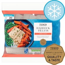 Tesco Haddock Fillets 360G