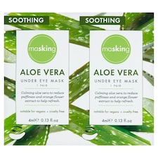 Masking Soothing Under Eye Mask Aloe Vera 2X4ml