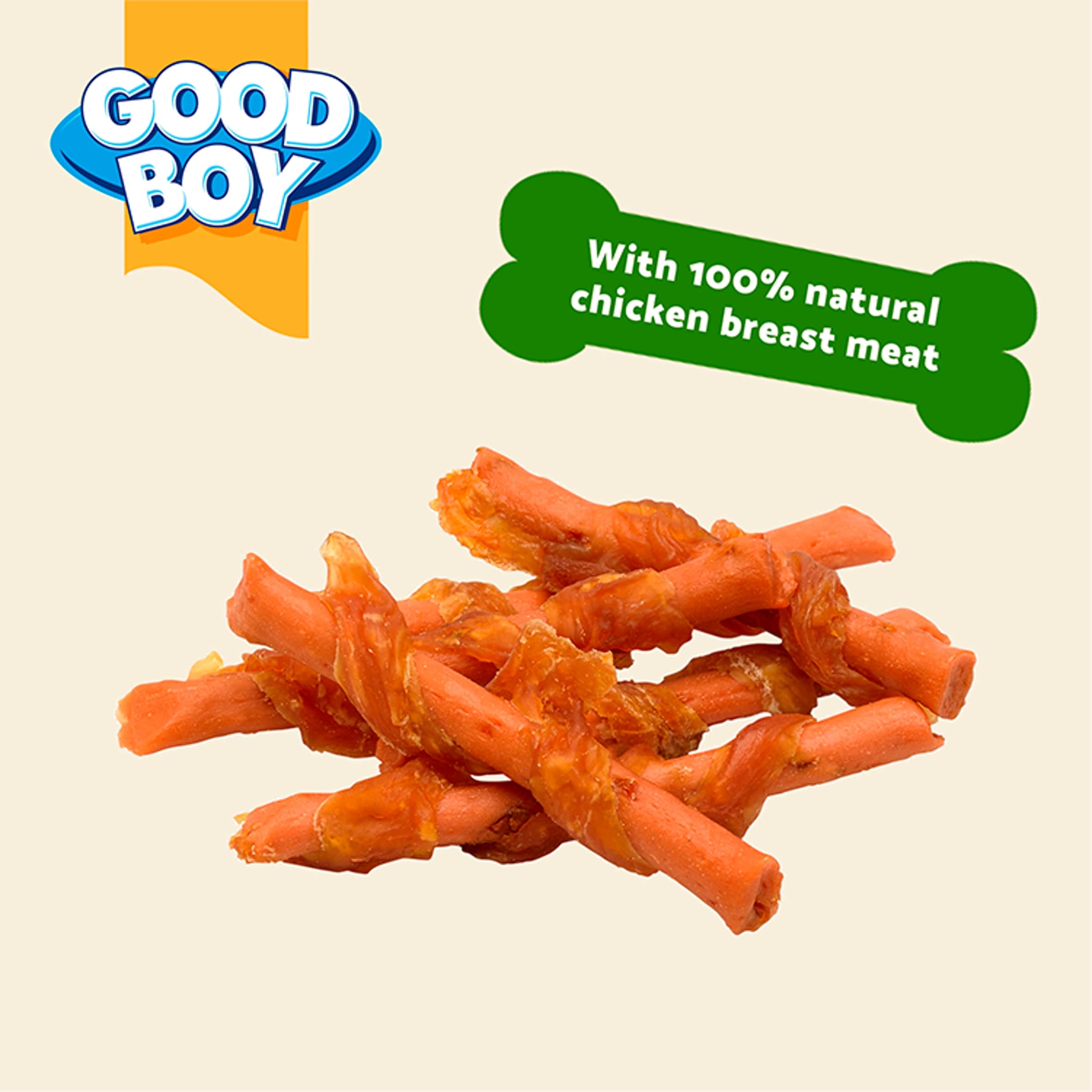 Good Boy Wagtastic Dog Treats Chicken Carrot Sticks 70g thumbnail 3