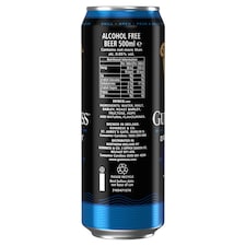 Guinness 0.0% Alcohol Free Draught Stout 4X440ml thumbnail 3