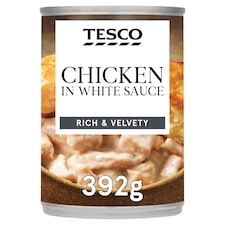Tesco Chicken In White Sauce 392G