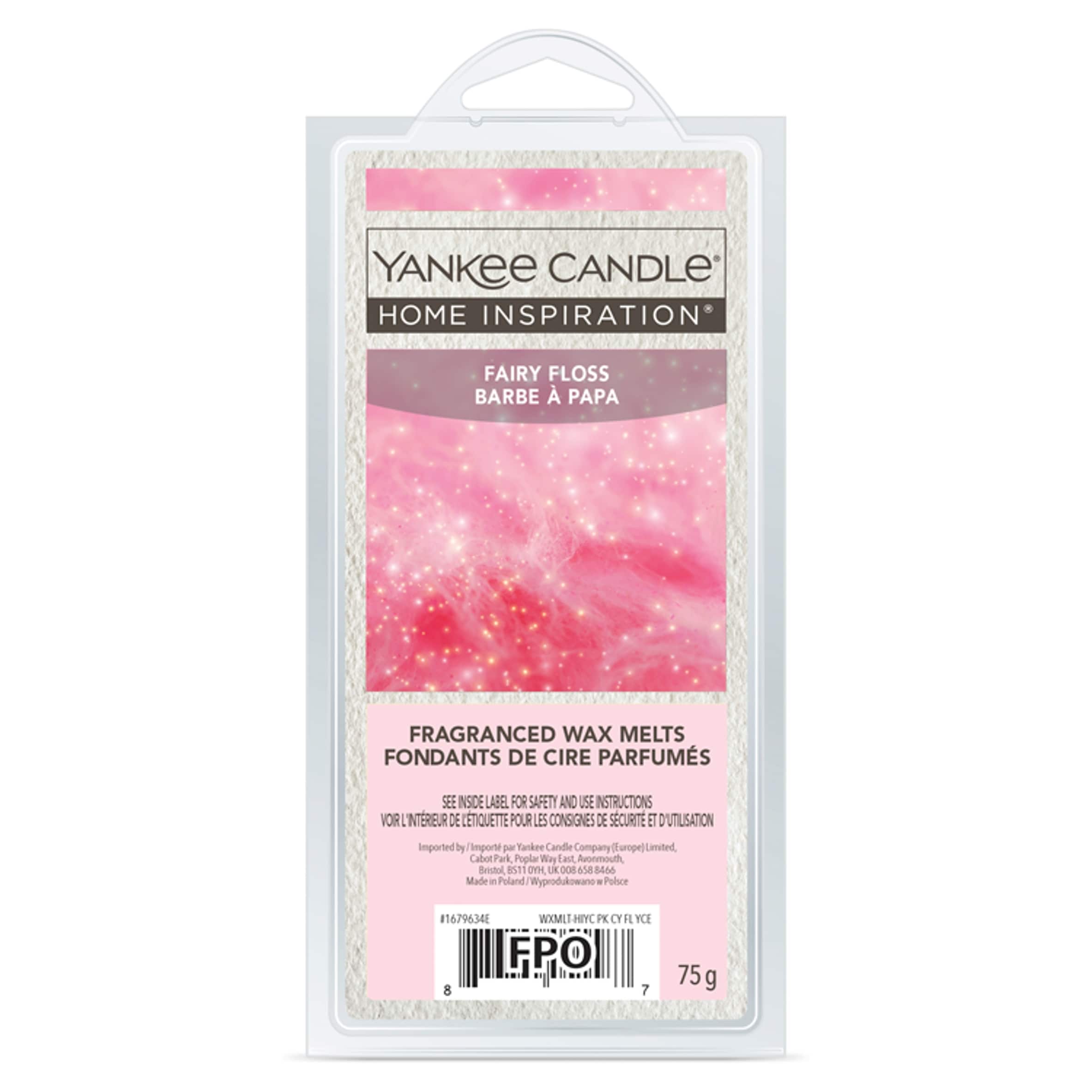 Yankee 6 Wax Melts - Fairy Floss