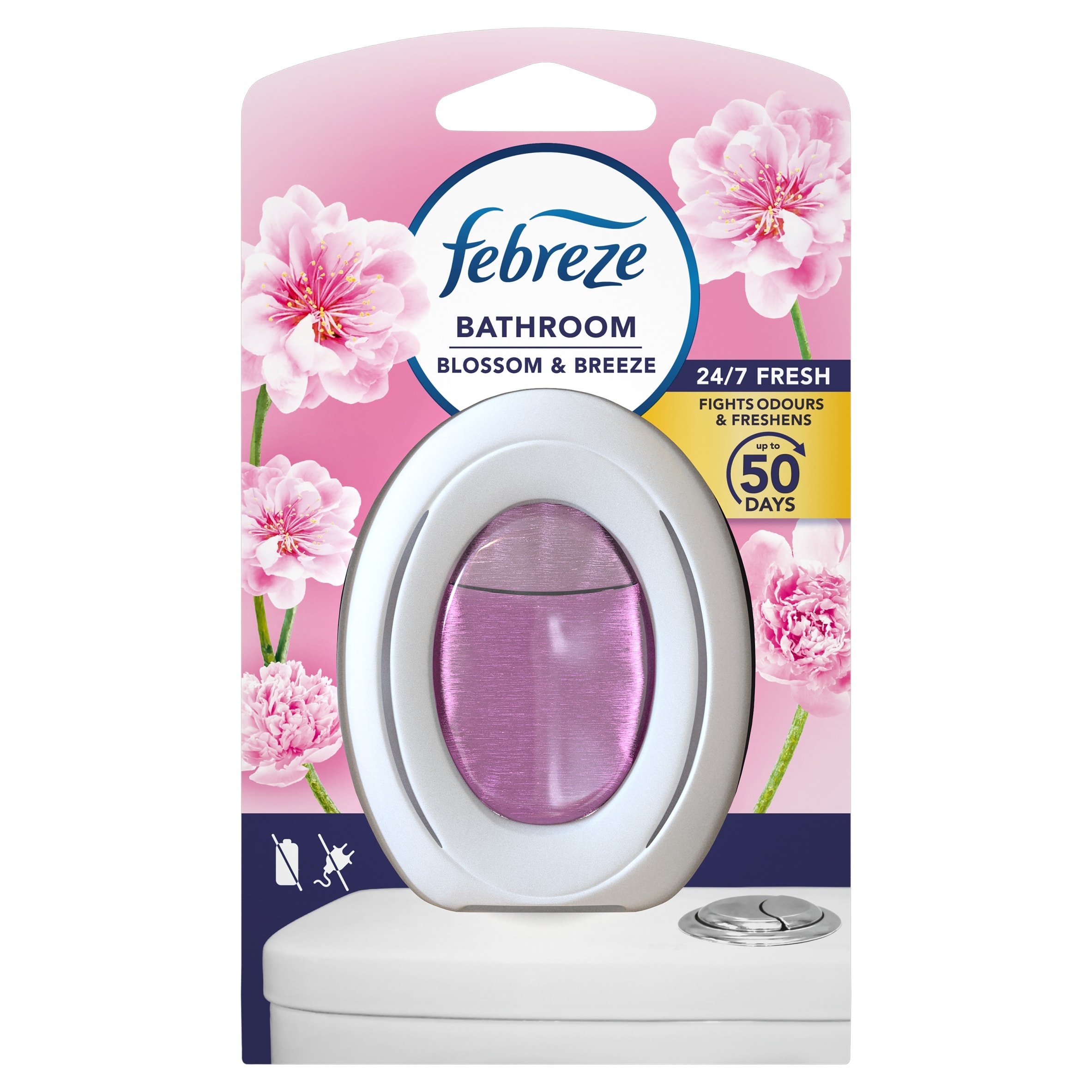 Febreze Bathroom Air Freshener Blossom & Breeze 7.5Ml