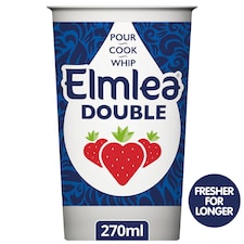 Elmlea Double Alternative To Cream 270Ml