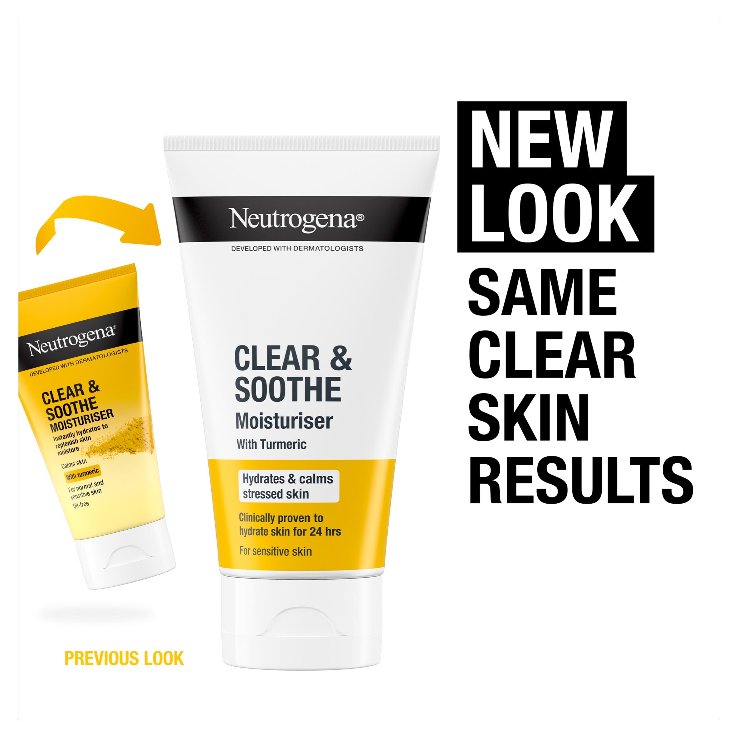 Neutrogena Clear & Soothe Moisturiser with Turmeric 75ml thumbnail 3