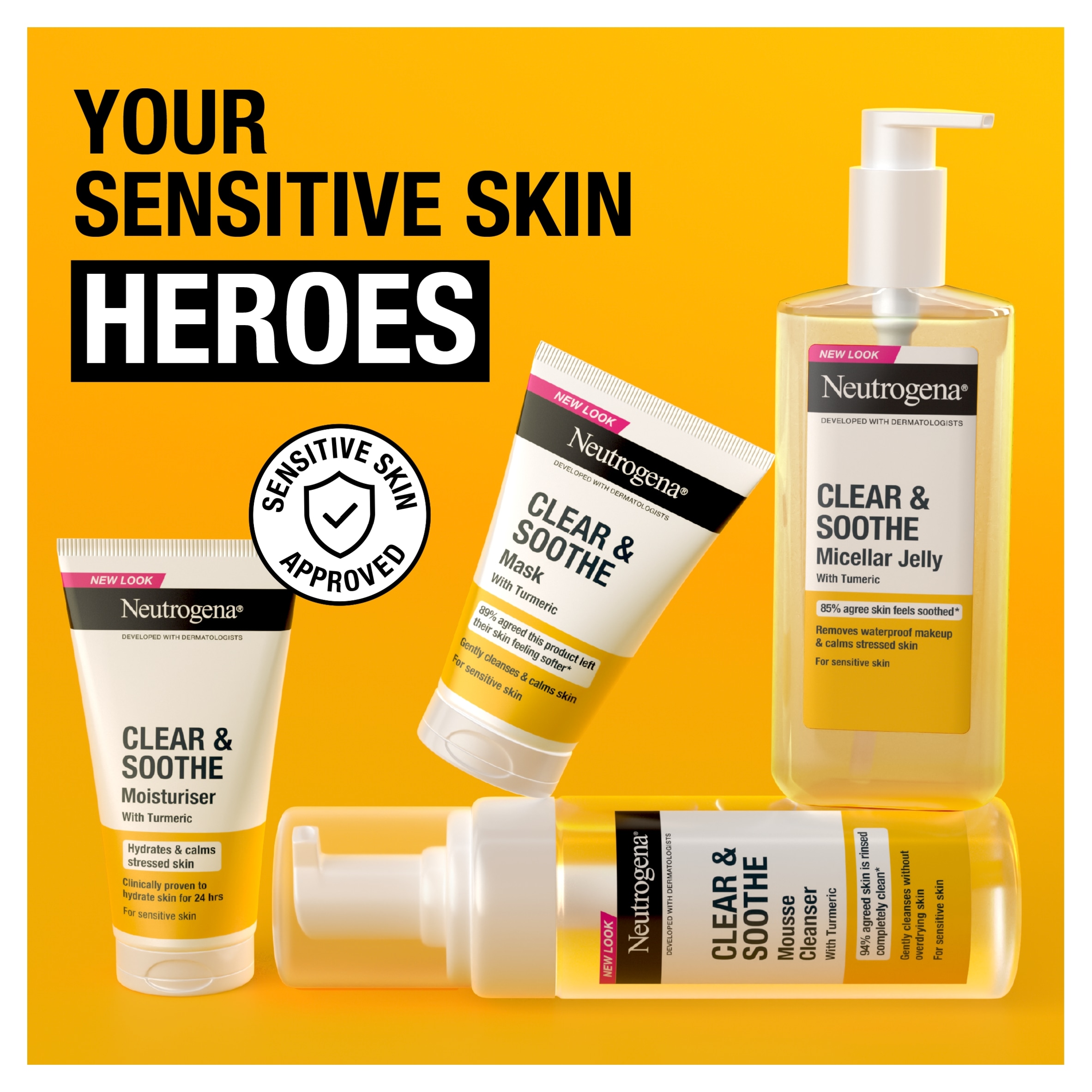 Neutrogena Clear & Soothe Moisturiser with Turmeric 75ml thumbnail 4