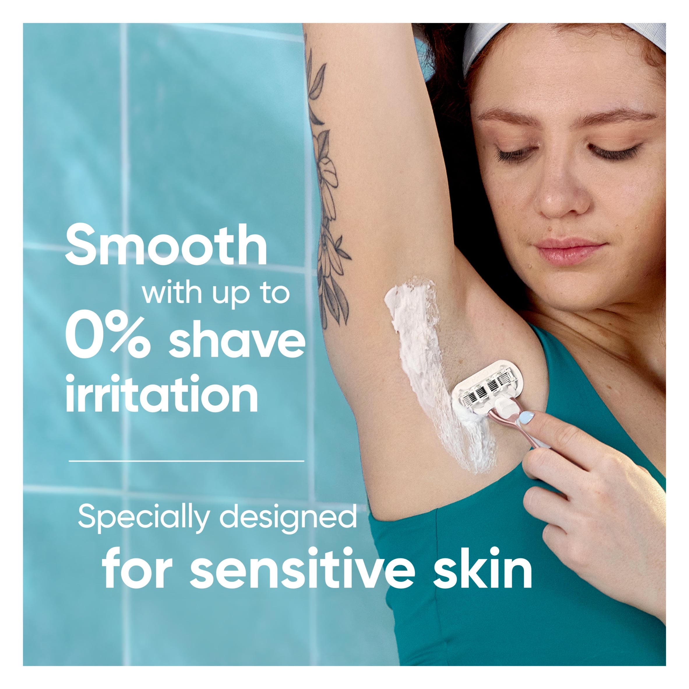 Gillette Venus Deluxe Smooth Sensitive Blades 3 Pack thumbnail 2