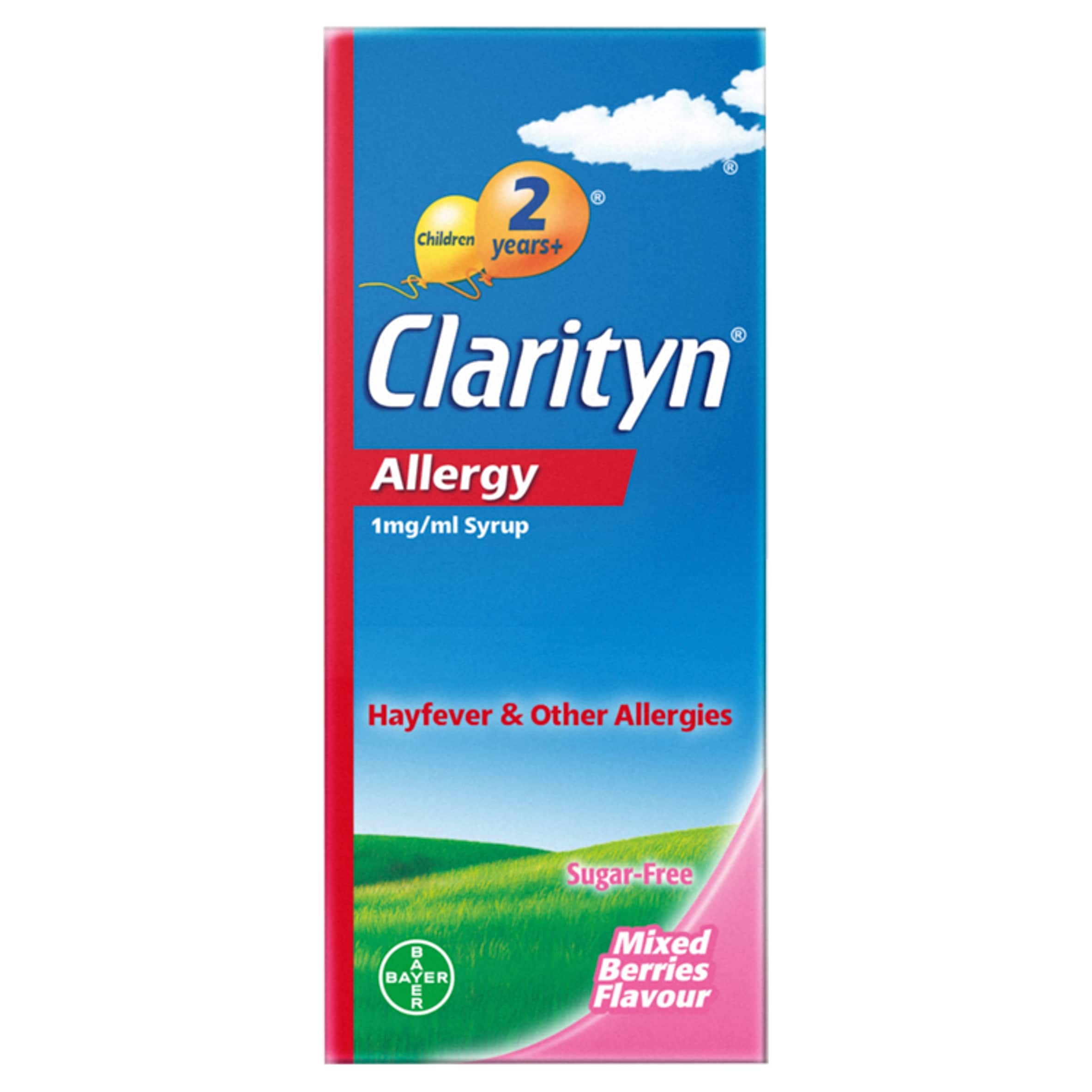 Clarityn Kids Allergy Syrup Mixed Berries