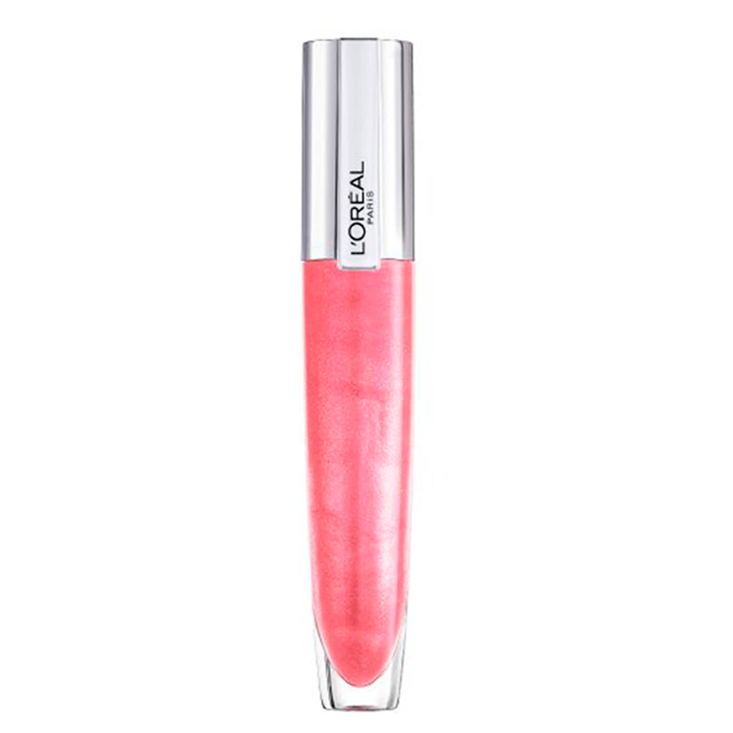 L'Oreal Paris Plumping Sheer Pink Lip Gloss 406 Amplify
