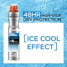 L'Oreal Men Expert Fresh Extreme Antiperspirant Deodorant 300Ml thumbnail 2