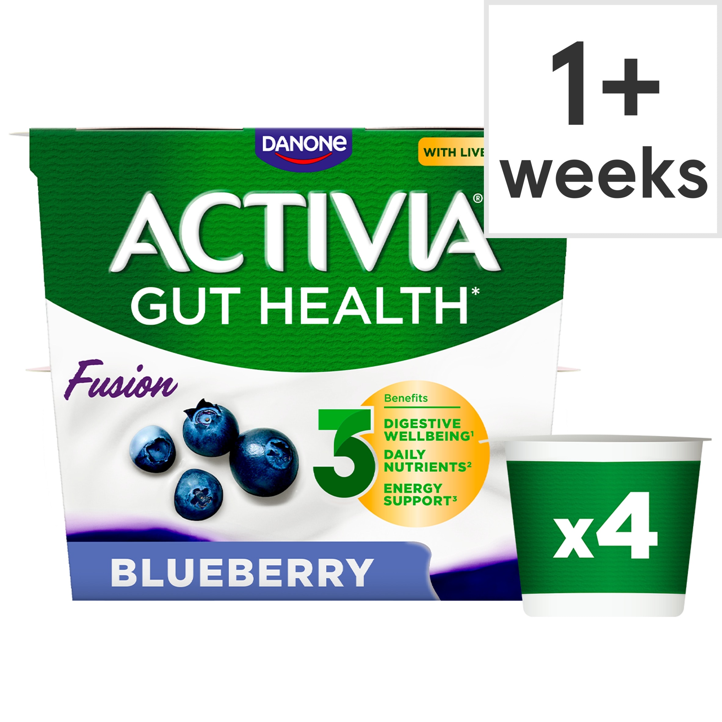 Activia Blueberry Acai Fusions Yoghurt