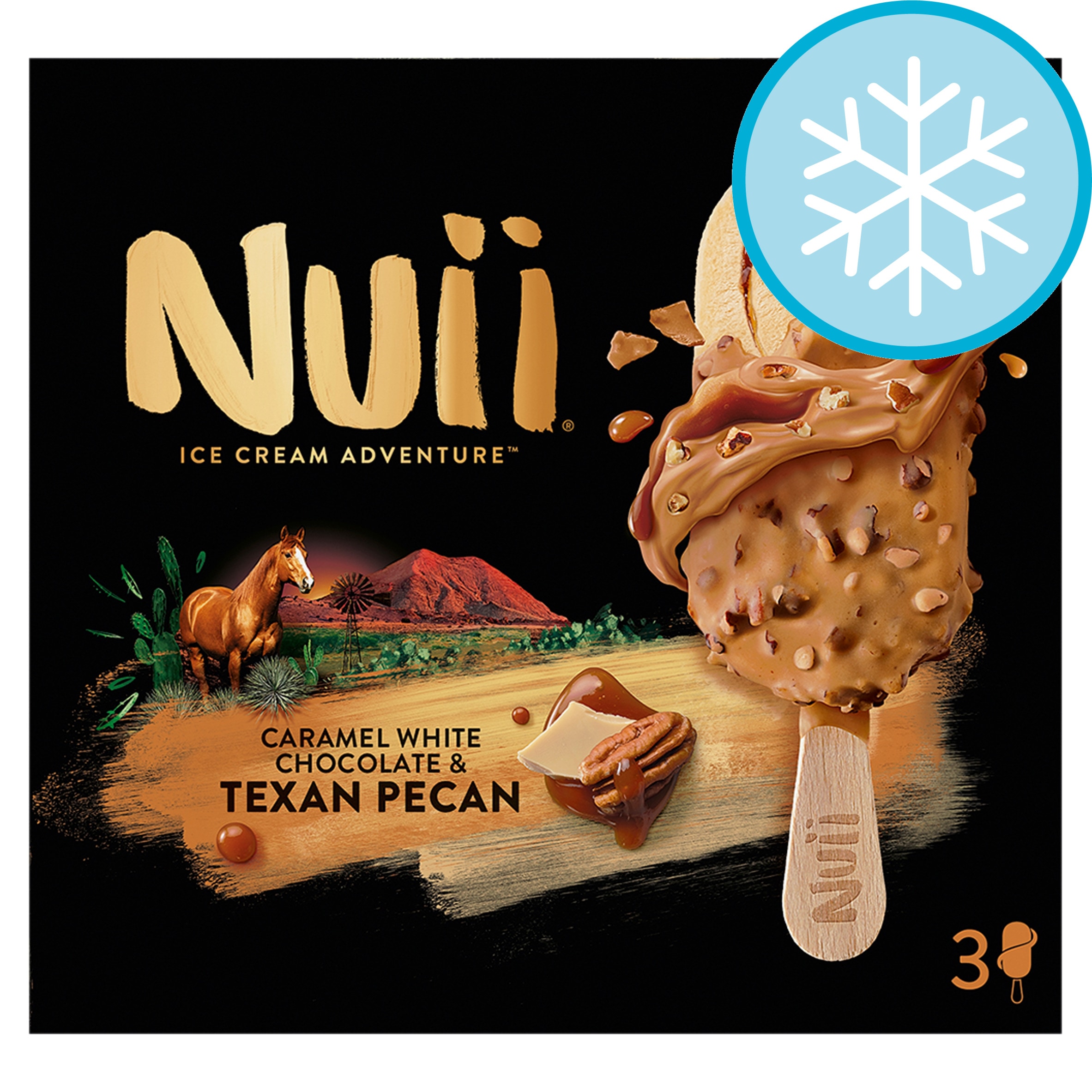 Nuii Caramel White Chocolate and Texan Pecan