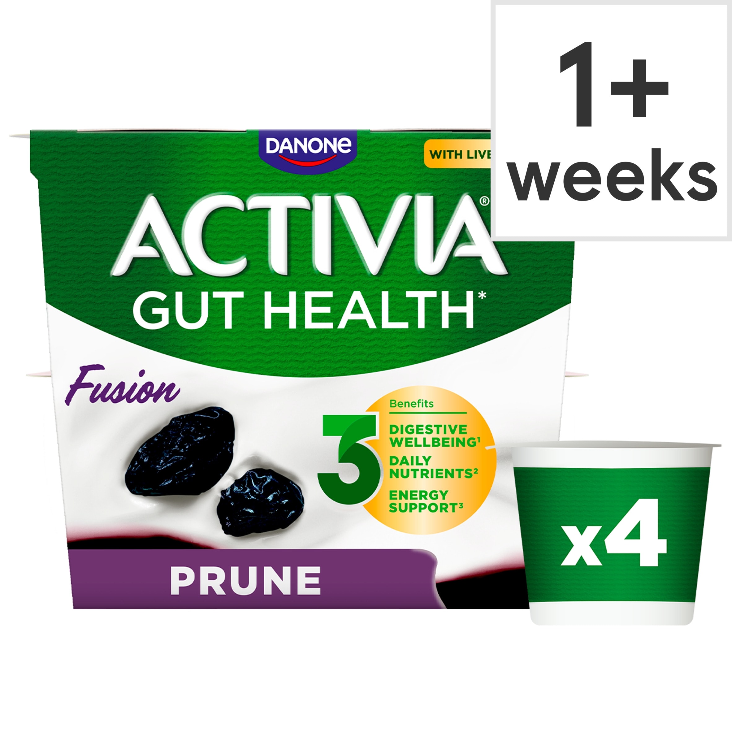 Activia Prune Fusions Yoghurt