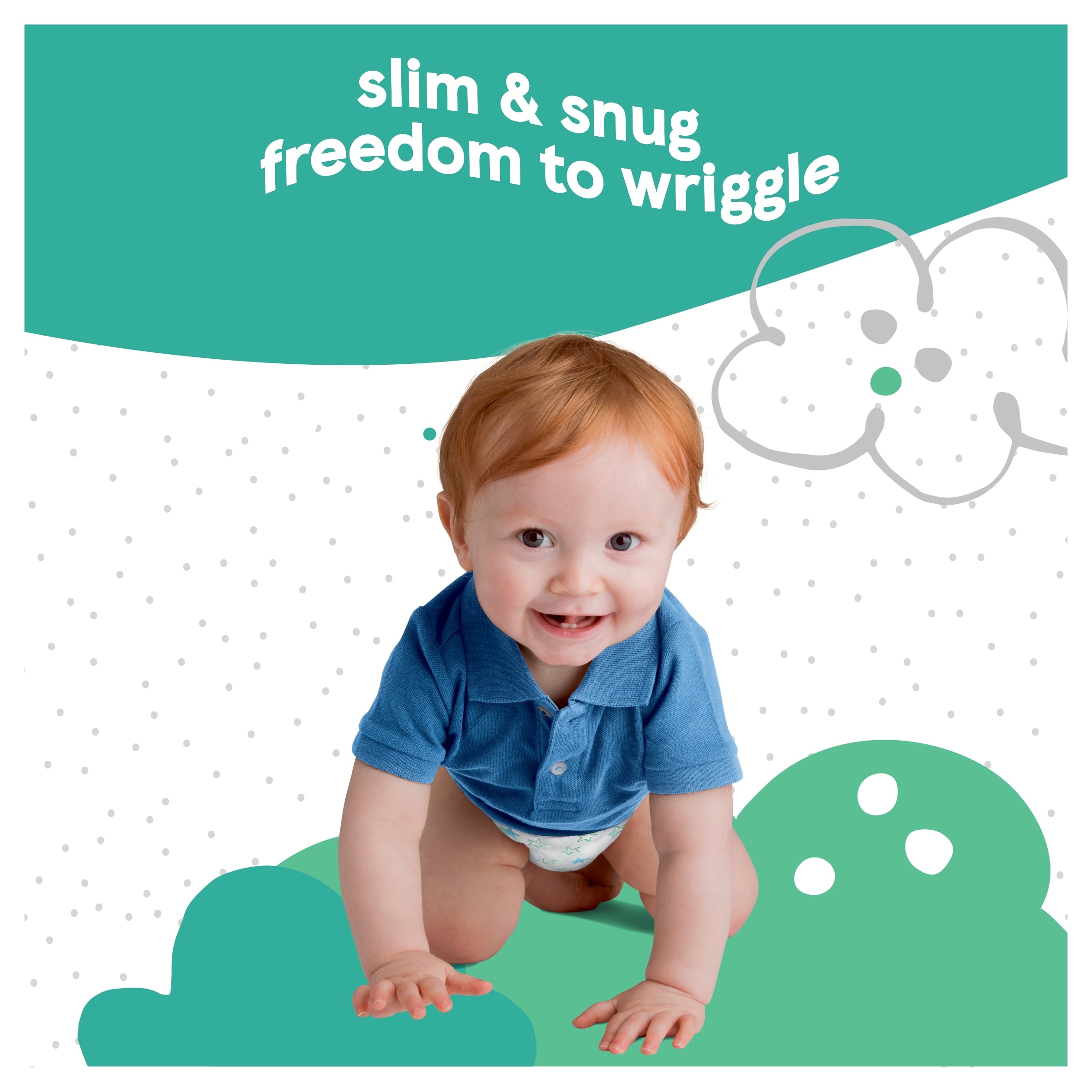 Fred & Flo Ultra Dry Nappies Size 4 Jumbo Pack 84 Pack thumbnail 3