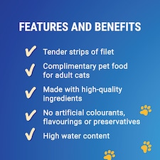 FELIX Soup Tender Strips Fish Selection Wet Cat Food 6x48g thumbnail 3