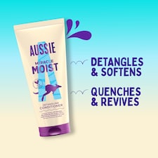 Aussie Miracle Moist Hair Conditioner 200ml thumbnail 2