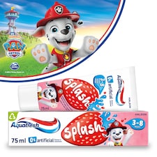 Aquafresh Kids Paw Patrol Splash Toothpaste 3-8 years 75ml thumbnail 3