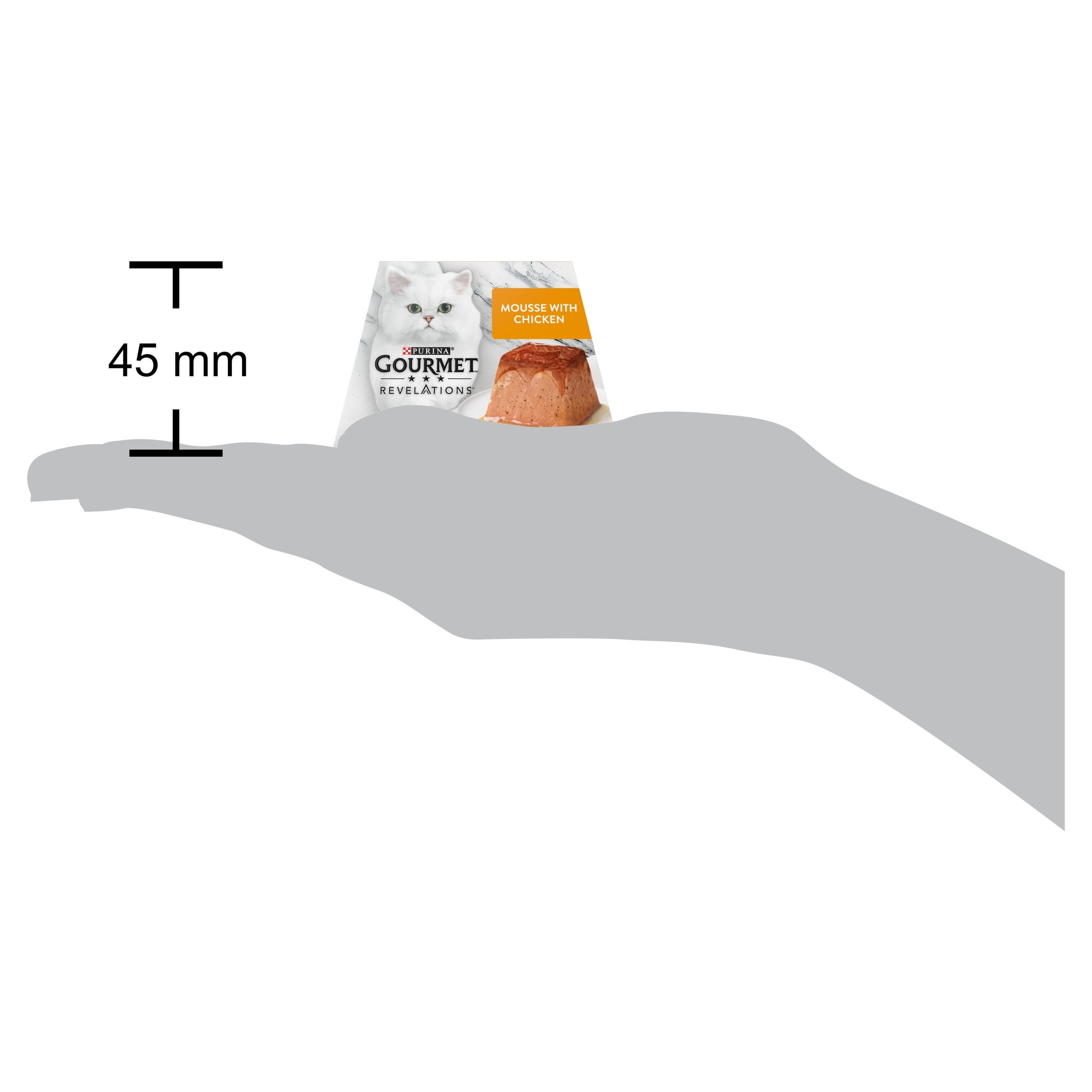 GOURMET Revelations Mousse Chicken Wet Cat Food 4x57g thumbnail 5