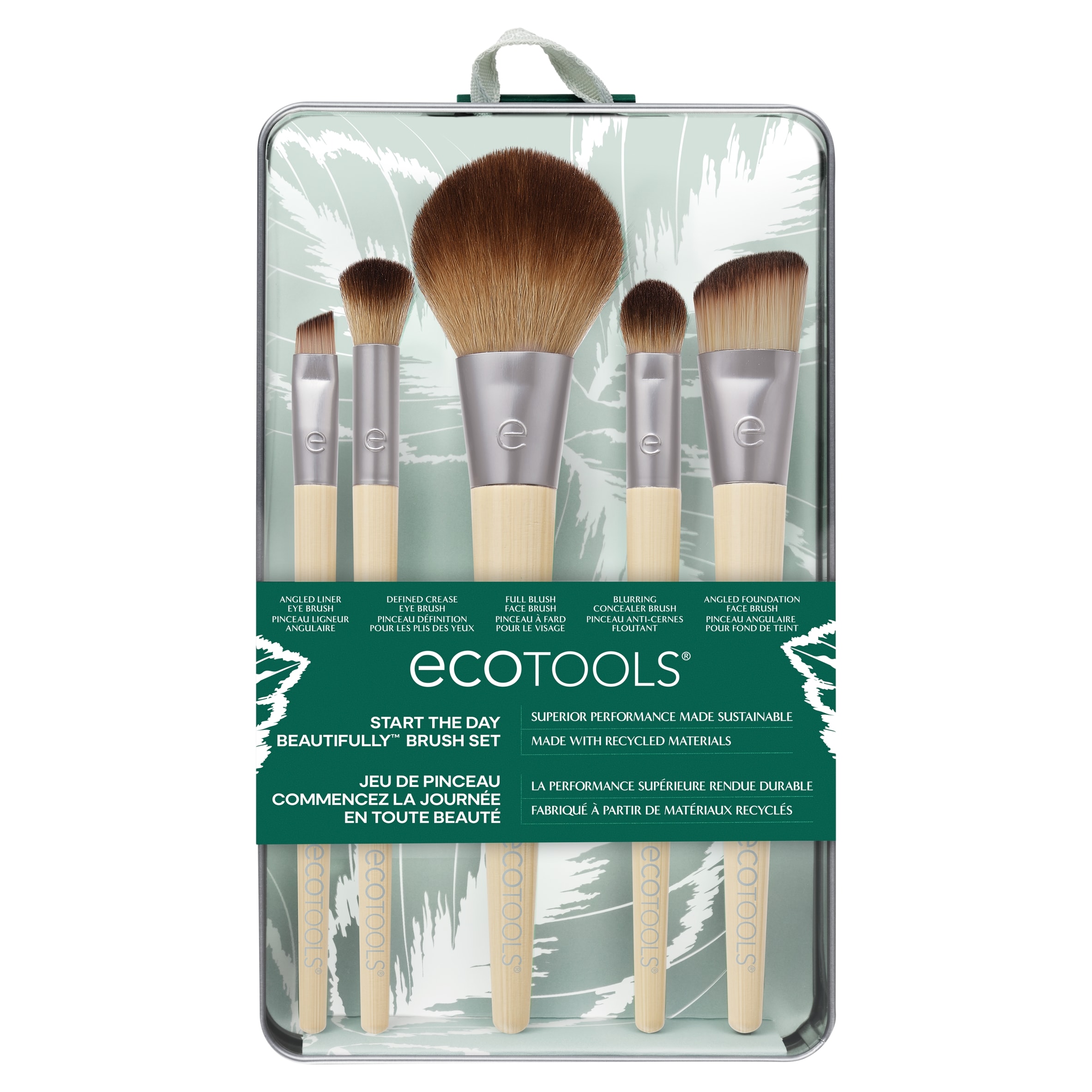 Ecotools 5 Essential Brushes With Storage Tin