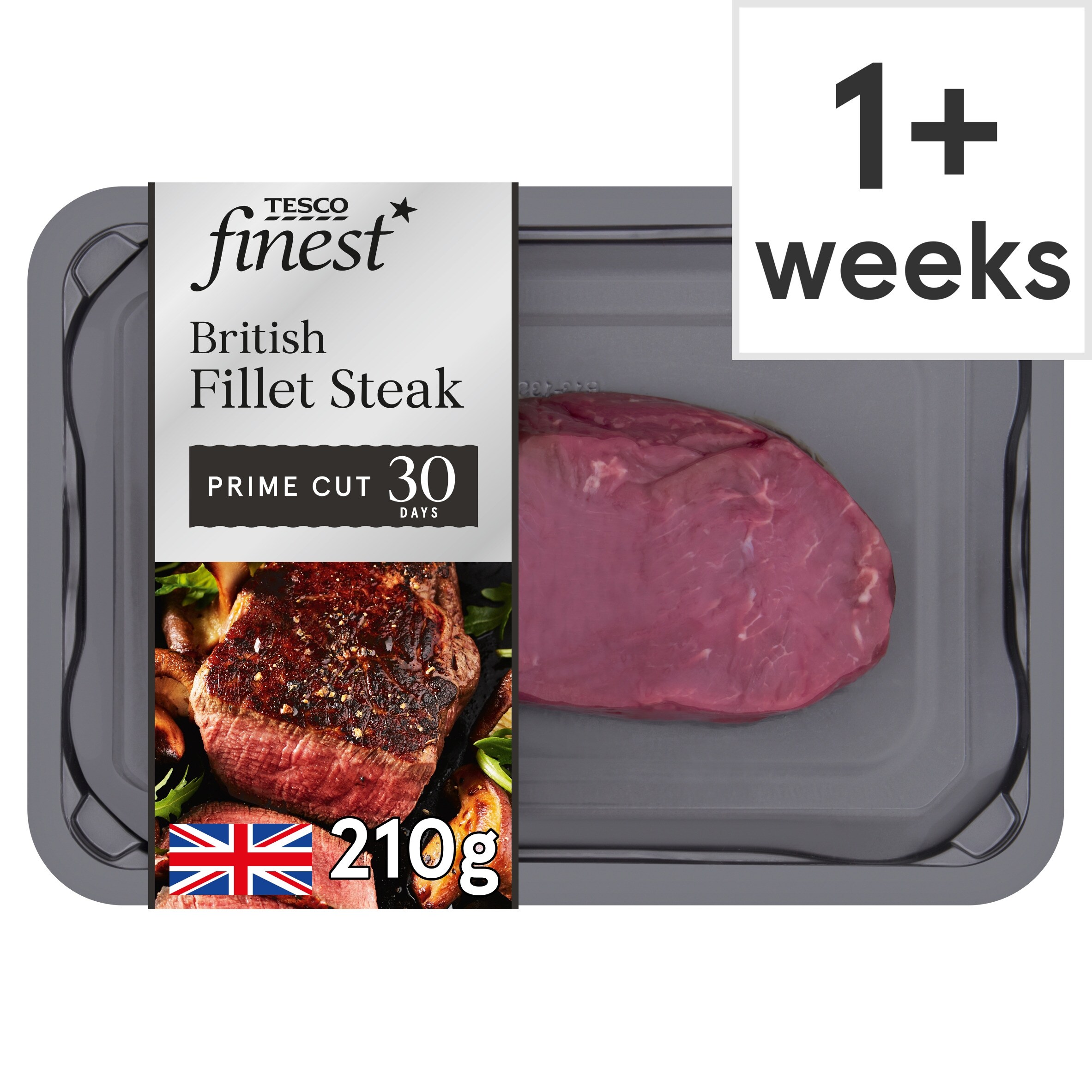 Tesco Finest Fillet Steak 210G