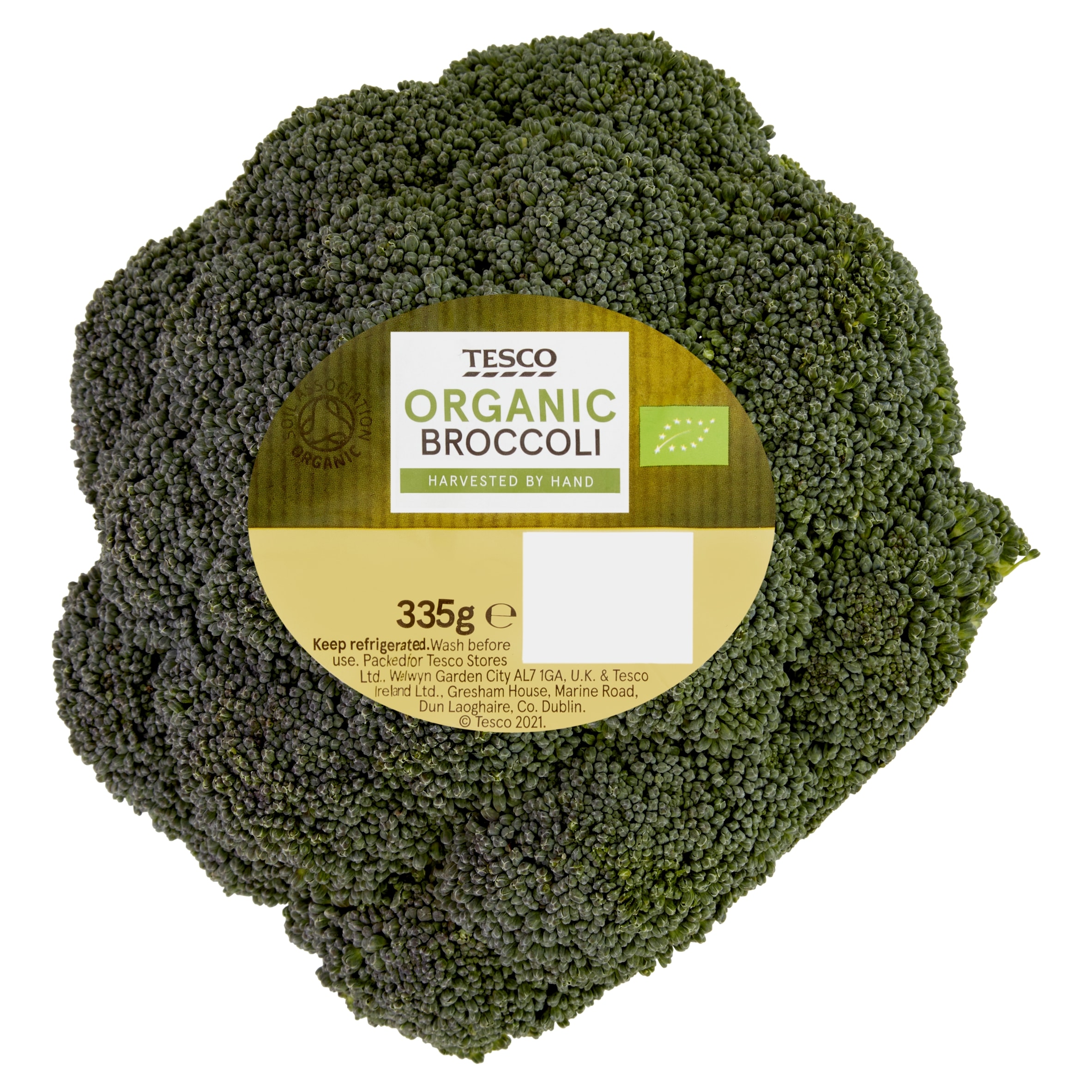 Tesco Organic Broccoli 335G