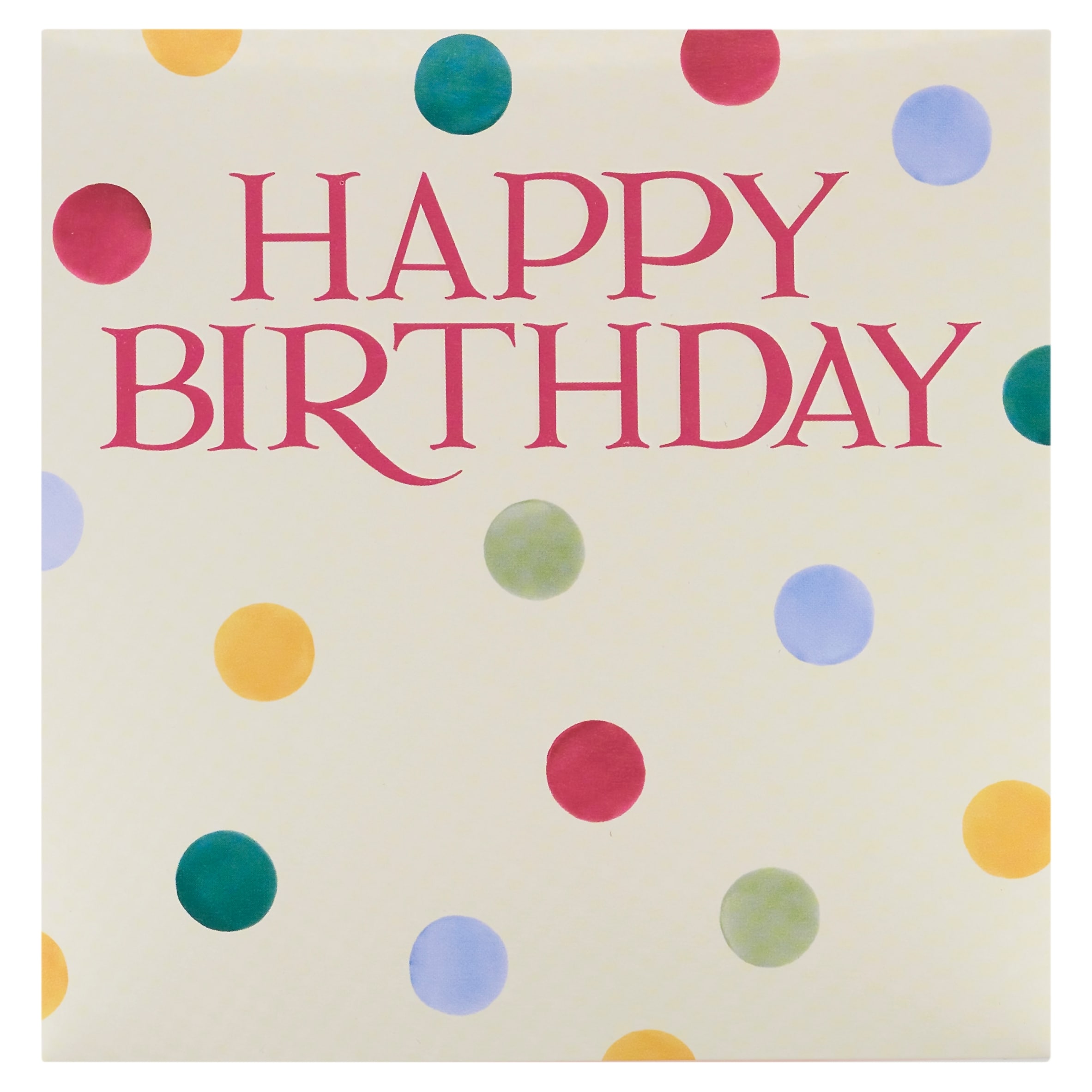 Emma Bridgewater Happy Birthday Card
