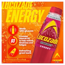 Lucozade Energy Wild Cherry 900Ml thumbnail 2
