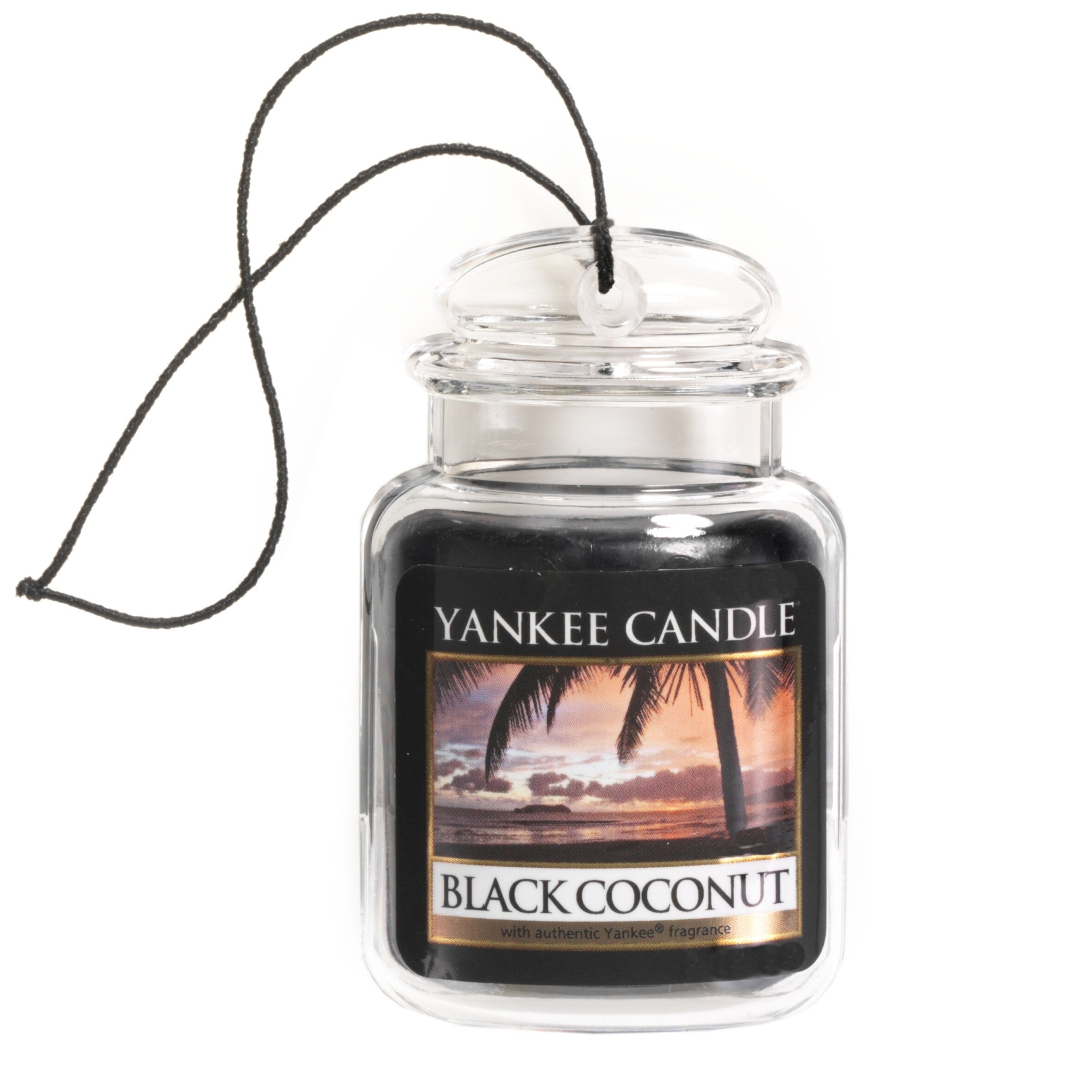 Yankee Candle Black Coconut Car Jar Air Freshener thumbnail 2