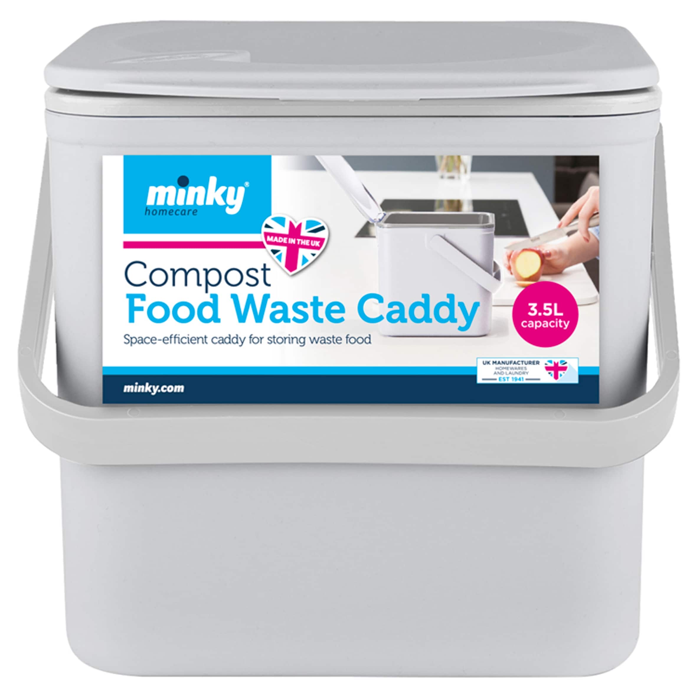 Minky Food Caddy Grey
