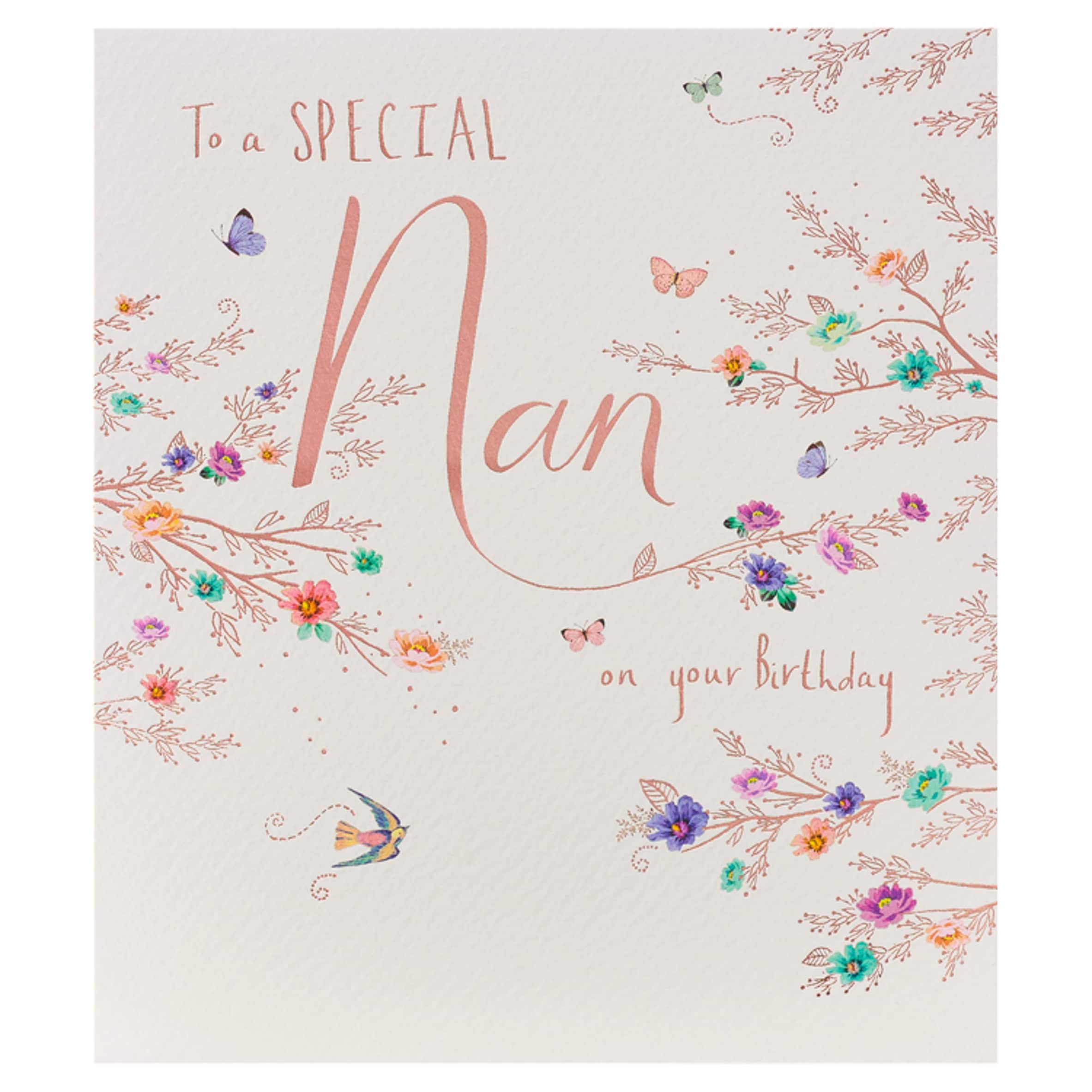 Paperlink Birthday Card To A Special Nan