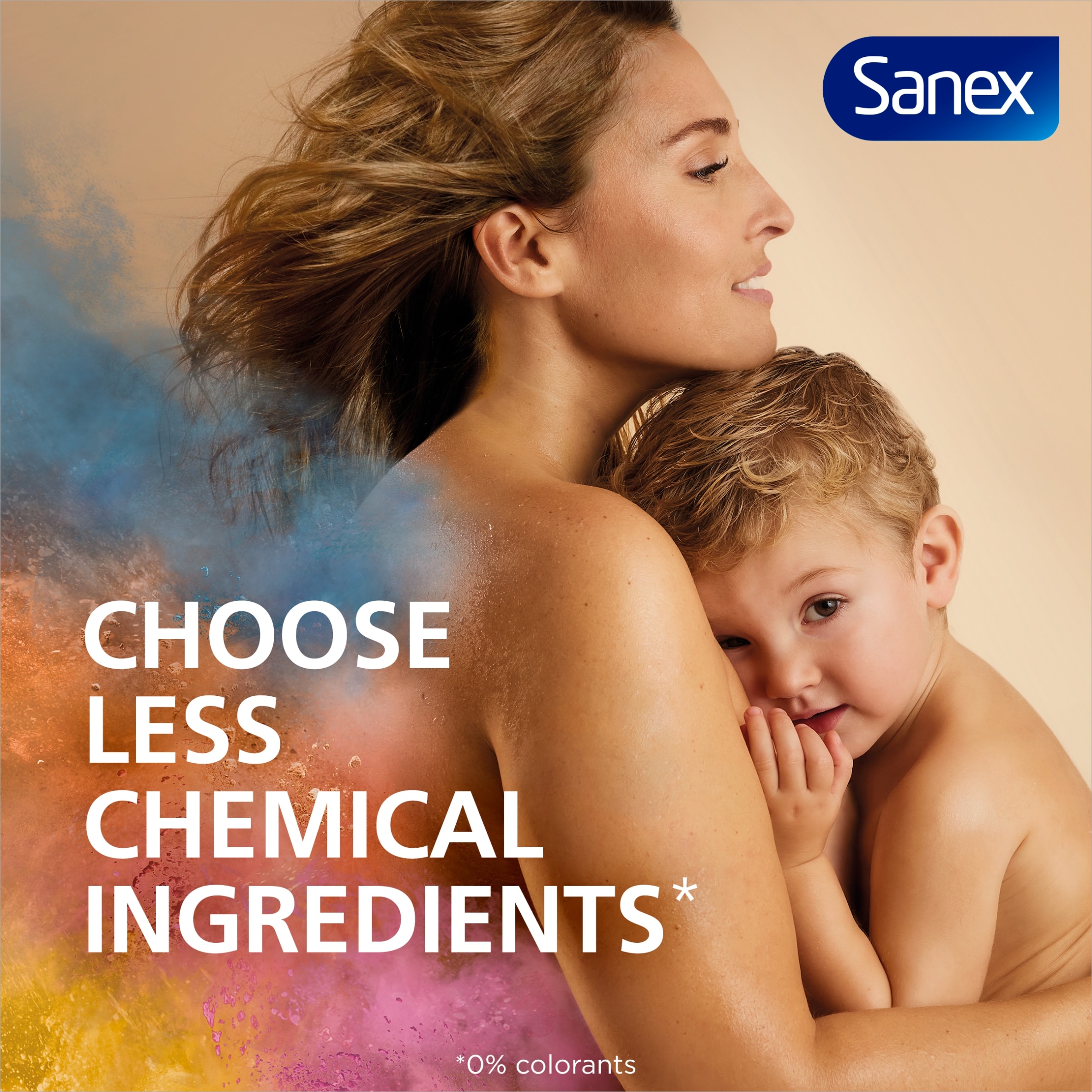 Sanex Zero% Hypoallergenic Kids Head to Toe Bubble Bath & Shower Gel 450ml thumbnail 2