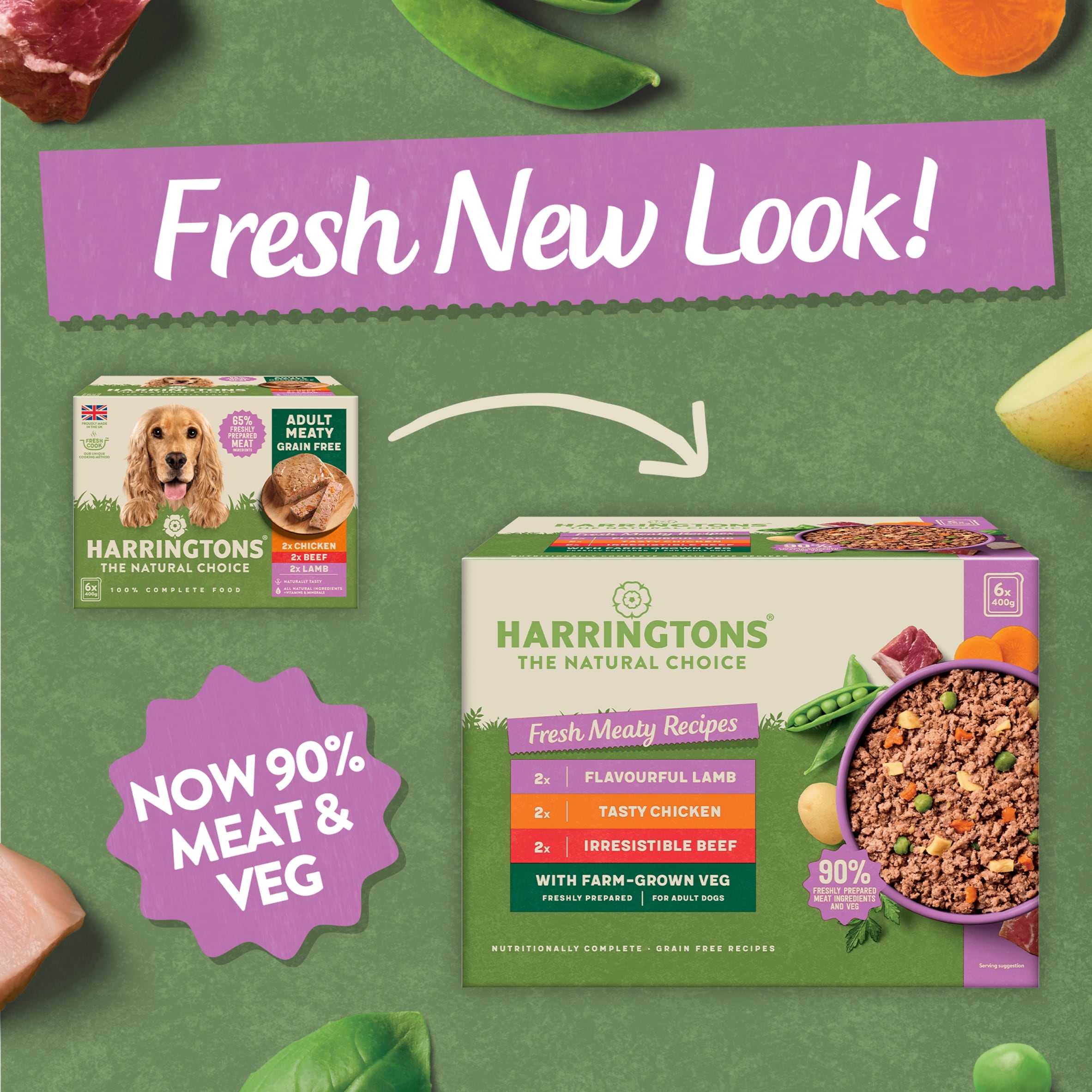 Harringtons Meaty Selection Box 6X400g thumbnail 2