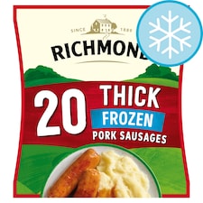 Richmond 20 Thick Frozen Pork Sausages