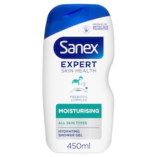 Sanex Expert Skin Health Moisturising Shower Gel Body Wash 450Ml