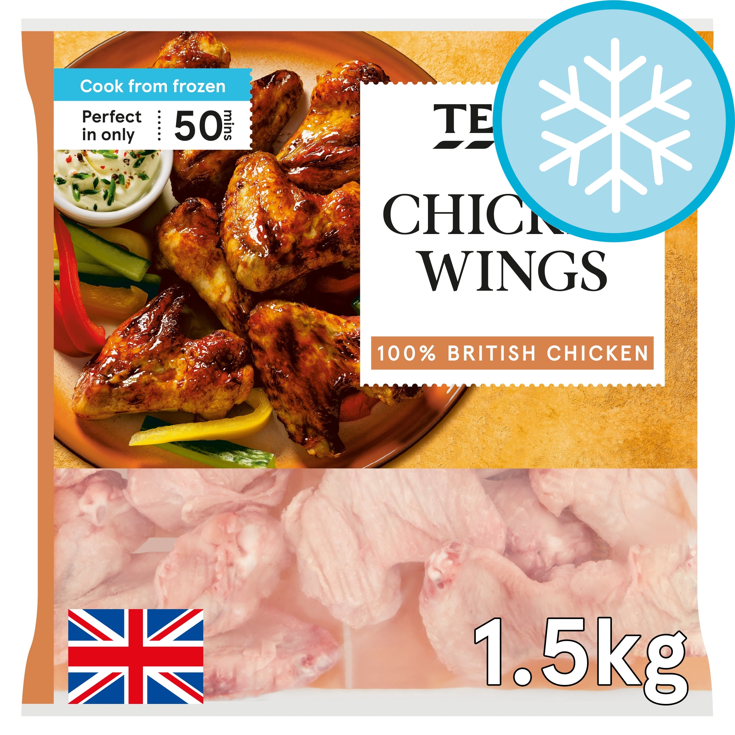 Tesco Chicken Wings 1.5Kg