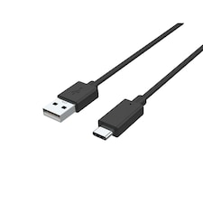 Tesco USB C to USB A Phone Charger Cable 50cm Black