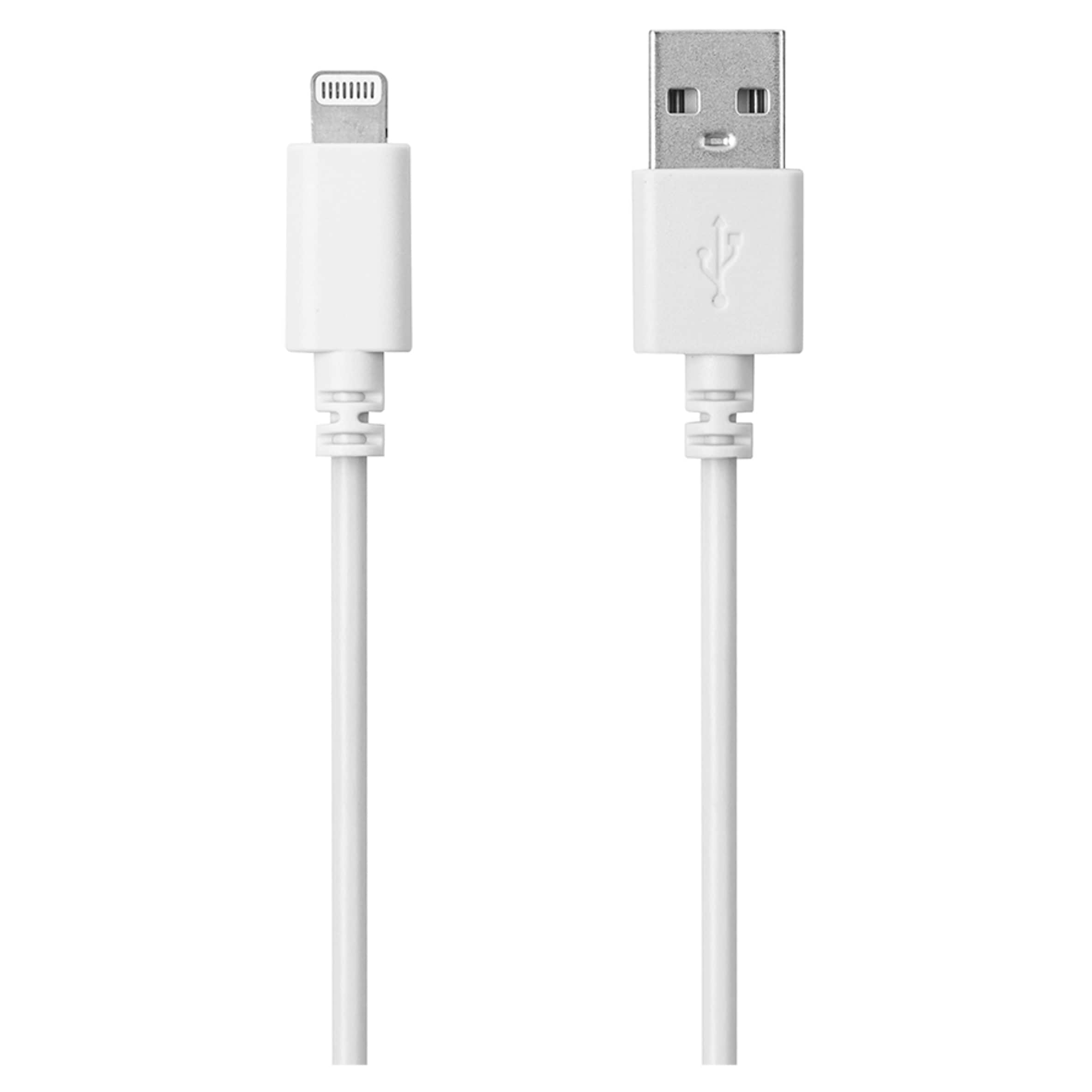Tesco Lightning USB Sync & Charge iPhone Charger Cable 50cm White