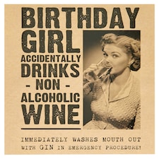 Inkdrops Birthday Card (Humour)