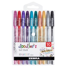 Zebra Gel Doodlers 10 Pack