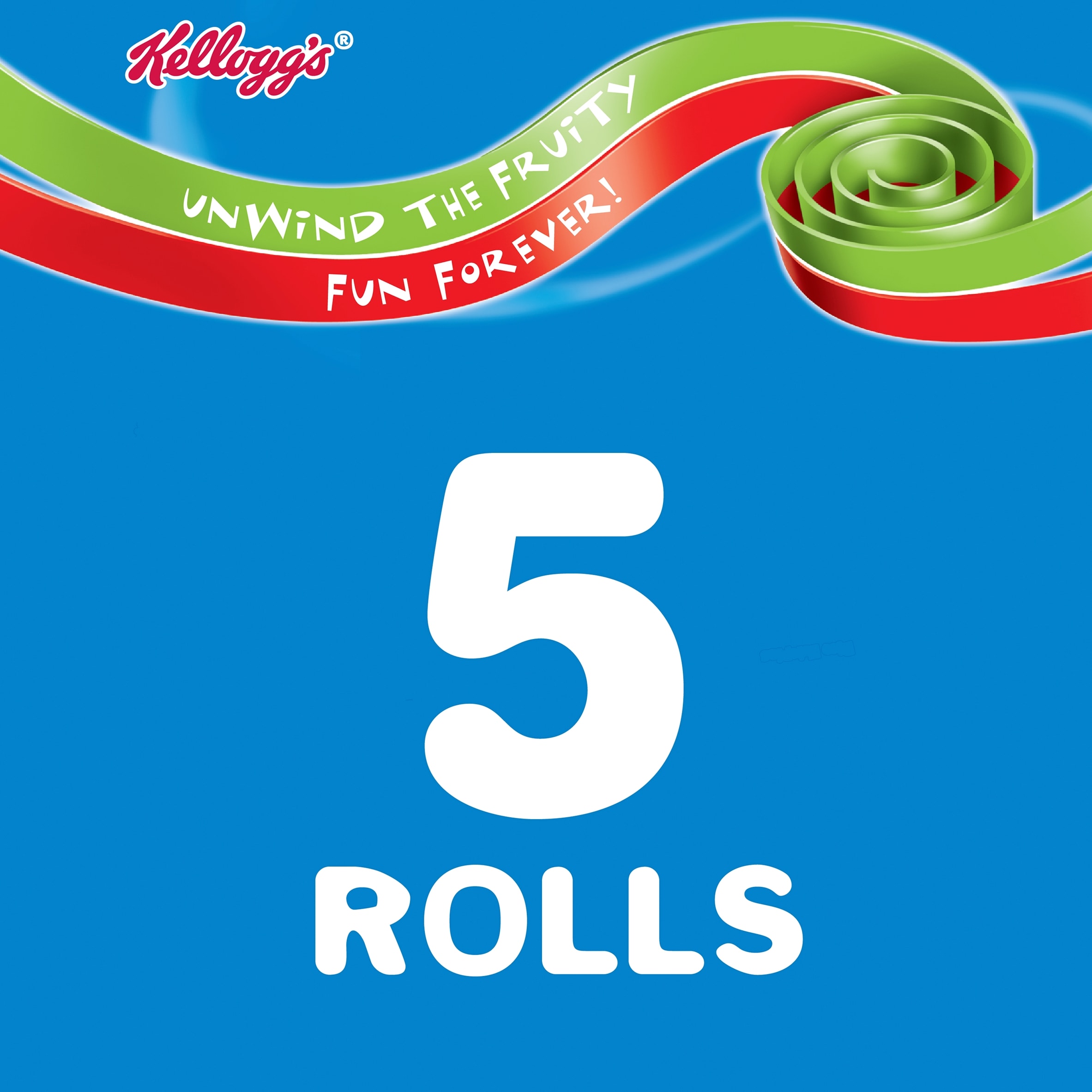 Kellogg's Fruit Winders Doubles Strawberry & Apple Snack Rolls 5x17g thumbnail 2