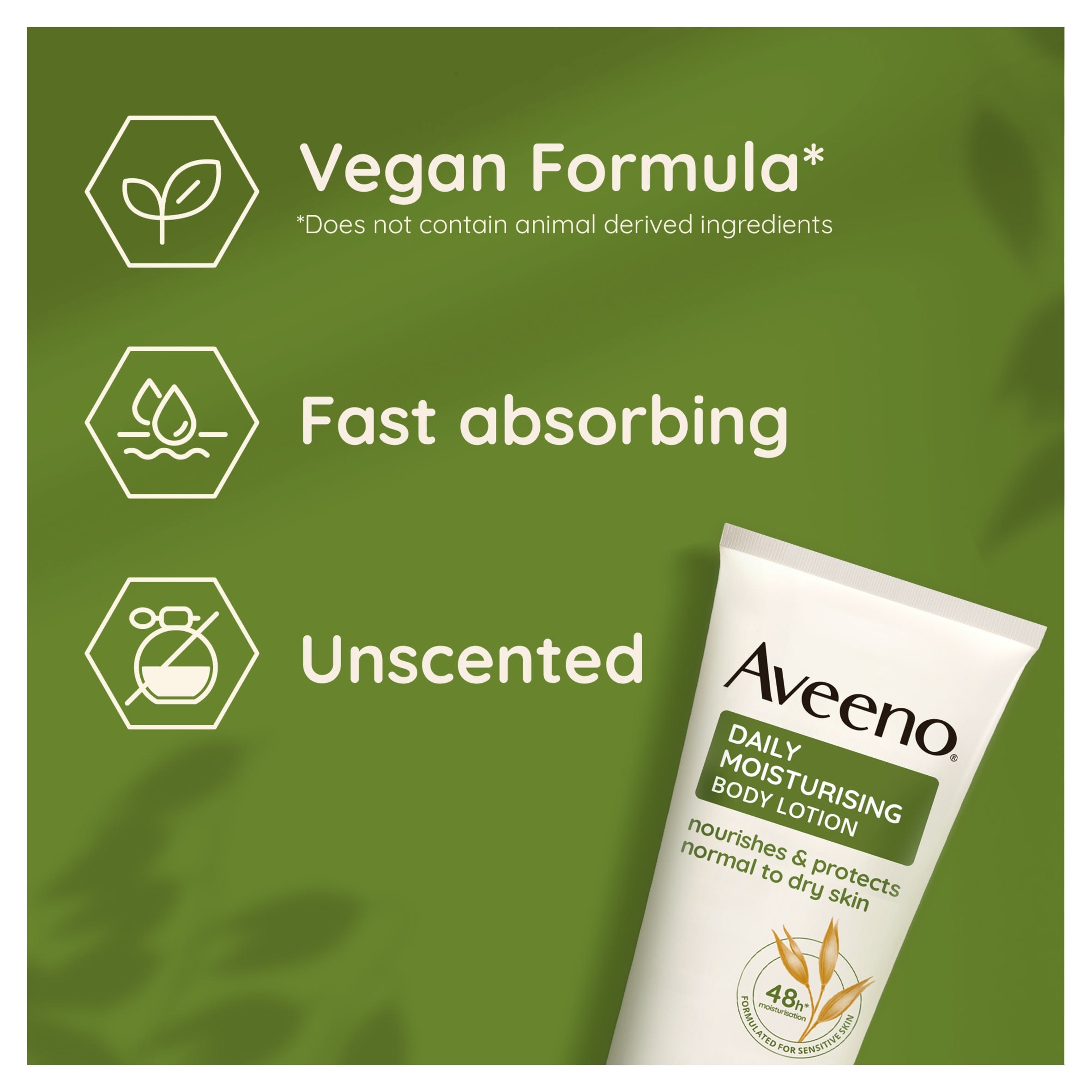 Aveeno Daily Moisturising Body LotionFragrance Free 100ml thumbnail 5