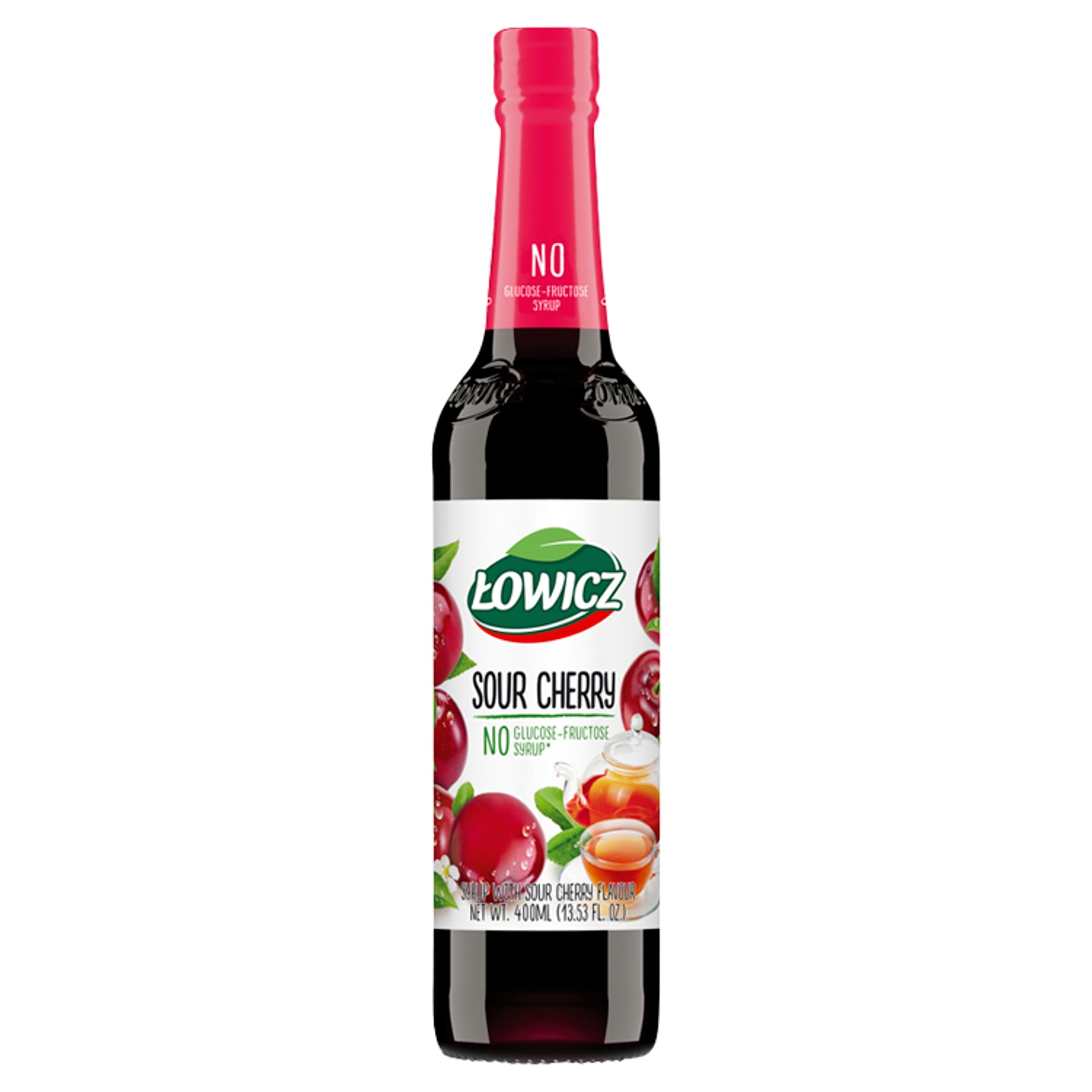 Lowicz Cherry Sour Syrup 400ml