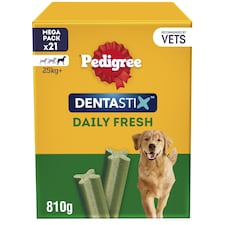 Pedigree Dentastix Fresh Large Dog Treats 21 Dental Sticks