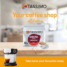 Tassimo Costa Americano Coffee Pods X12 108G thumbnail 2