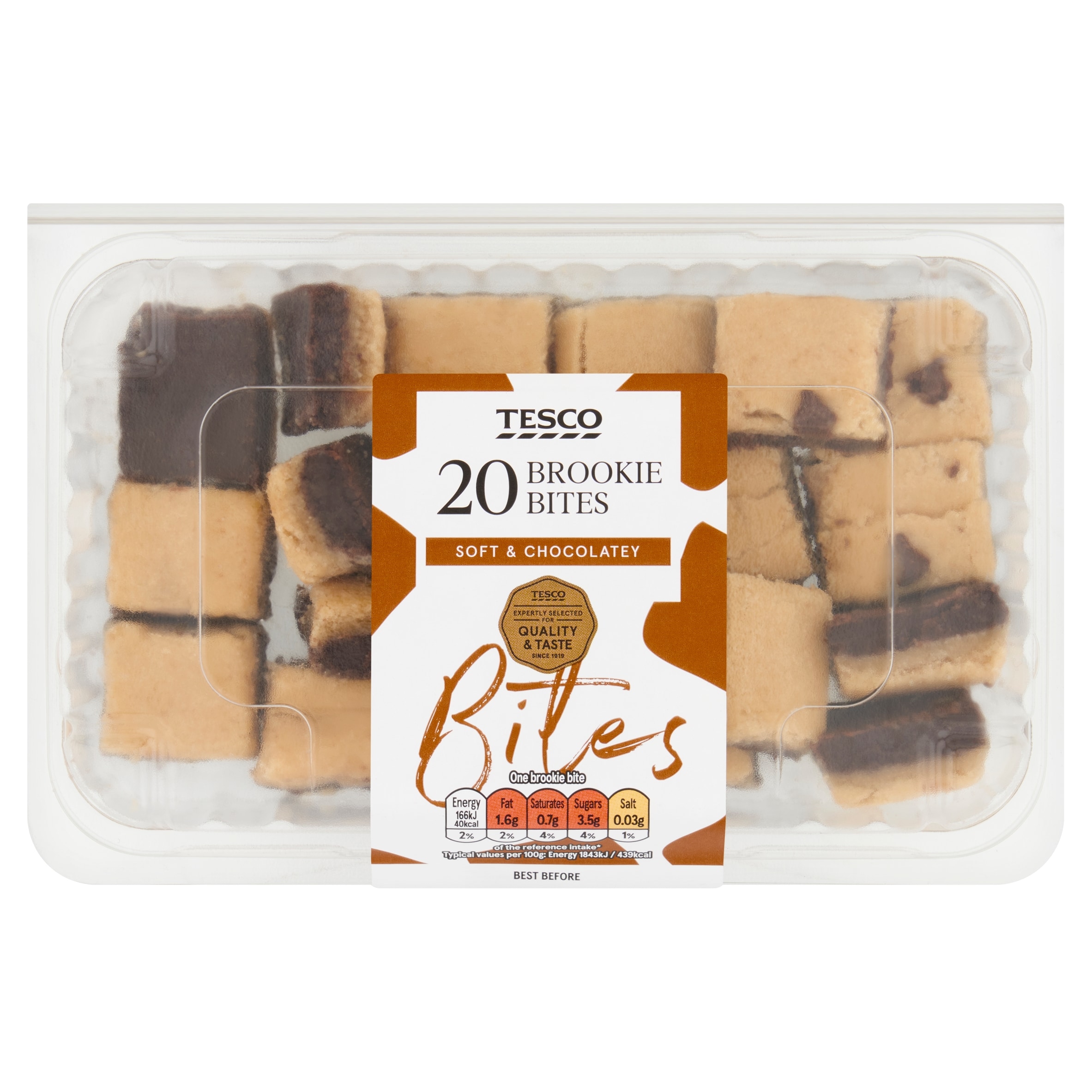 Tesco Brookie Bites 20 Pack thumbnail 2