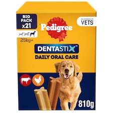 Pedigree Dentastix Daily Large Dog Treats 21 Dental Sticks