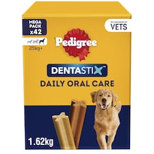 Pedigree Dentastix Daily Large Dog Treats 42 Dental Sticks